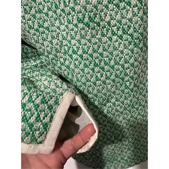 Cabi Vintage retro style green and white blazer 6 - Picture 3 of 10
